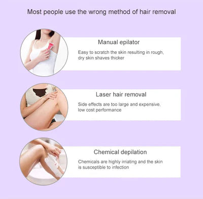 Nextonic™Purple Epilator – آلة إزالة الشعر البنفسجية