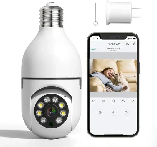 Nextonic™ Night Vision Wireless Bulb Camera